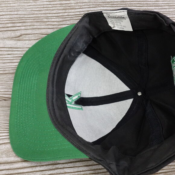 VINTAGE KOOL CIGARETTES PROMO BLACK GREEN SNAPBACK BASEBALL HAT CAP - Picture 6 of 8